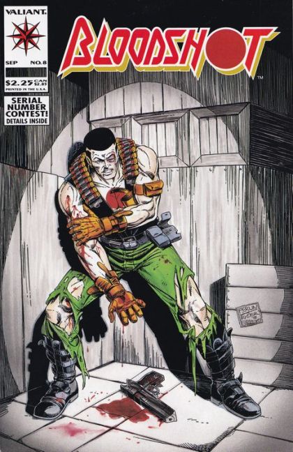 Bloodshot, Vol. 1 #8 Don Perlin Regular Cover