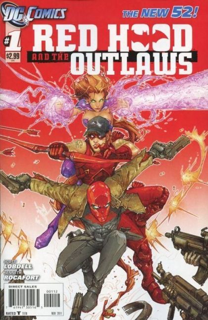 Red Hood and the Outlaws, Vol. 1 #1B 2nd Printing Variant Cover