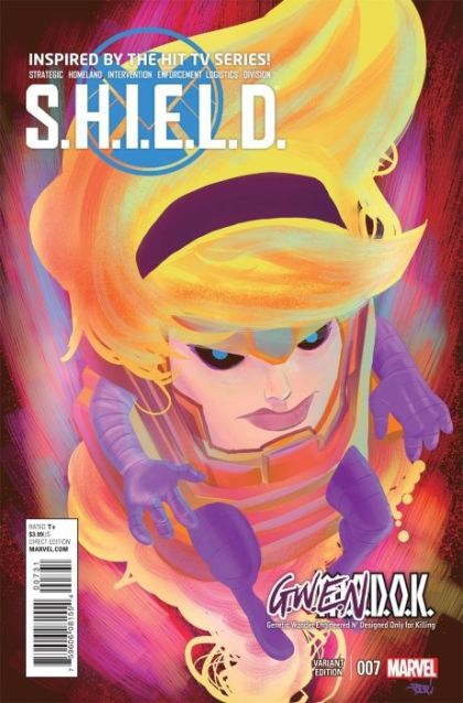 S.H.I.E.L.D., Vol. 3 (Marvel) #7C Gwendok Variant Cover
