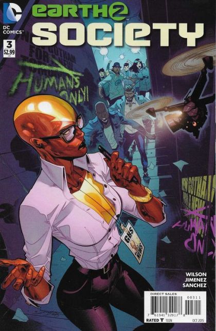 Earth 2: Society #3A Jorge Jimenez Regular Cover