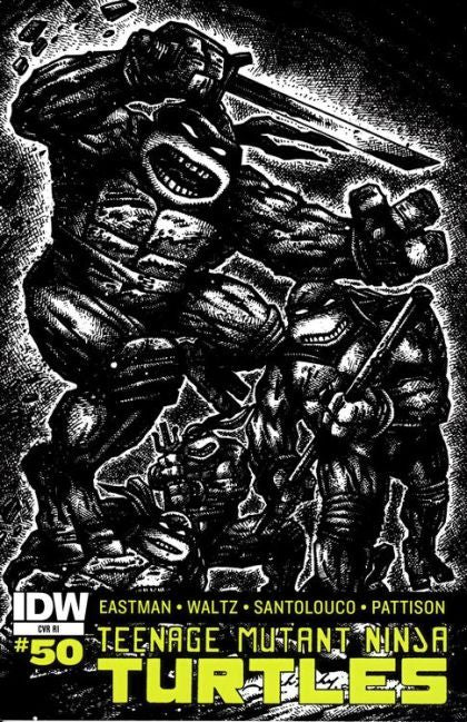 Teenage Mutant Ninja Turtles, Vol. 5 #50E Jack Kirby Incentive Variant (1:10)