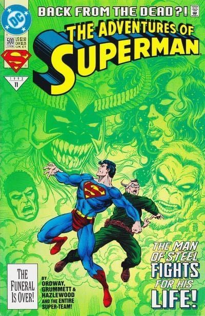 The Adventures of Superman #500A Direct Edition