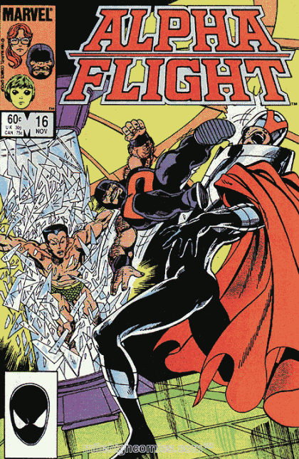 Alpha Flight, Vol. 1 #16A Direct Edition