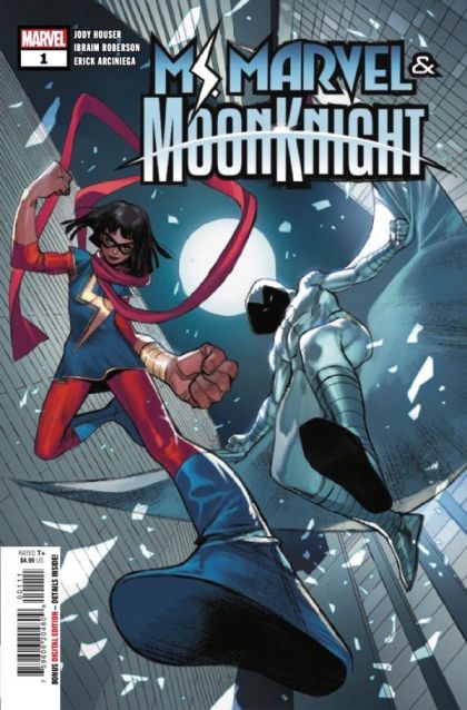 Ms. Marvel & Moon Knight #1A Regular Sara Pichelli Cover