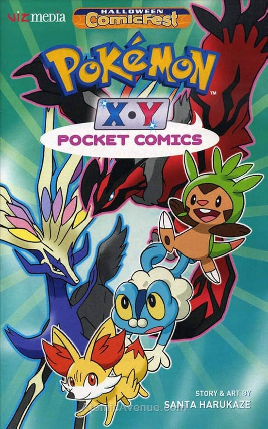 Halloween ComicFest 2016 Pokemon Pocket Comics Xy Mini Comic Event Bundle (N