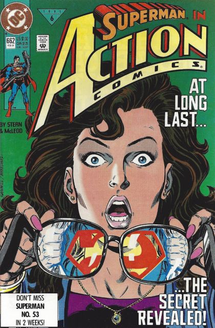 Action Comics, Vol. 1 #662A Direct Edition