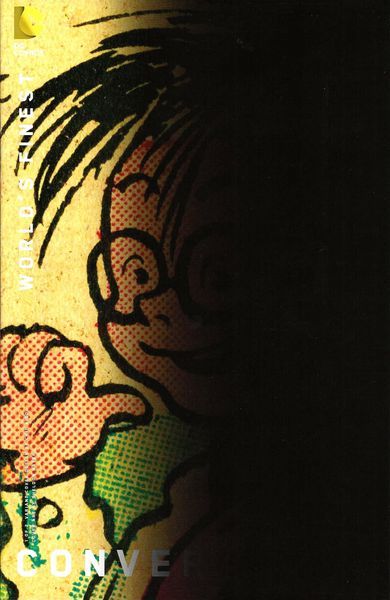 Convergence: Worlds Finest Comics #1B Chip Kidd w/ Sheldon Mayer Variant Cover
