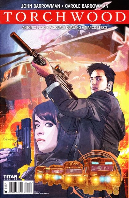 Torchwood, Vol. 2 #1A Regular Tommy Lee Edwards Cover