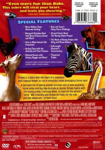 Racing Stripes (2005) - DVD