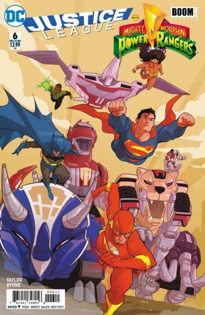 Justice League / Mighty Morphin Power Rangers #6 Karl Kerschl Regular