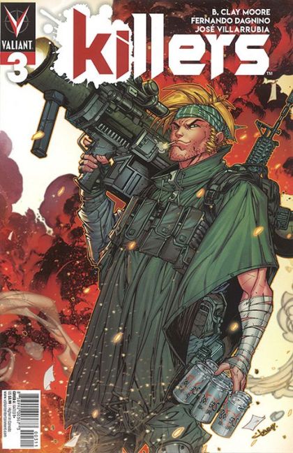 Killers (Valiant Entertainment) #3A Cvr A Meyers