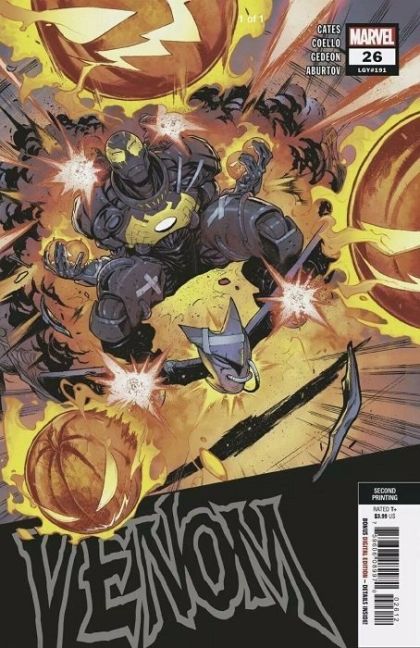 Venom, Vol. 4 #26AC 2nd Printing Iban Coello Trade Dress Variant