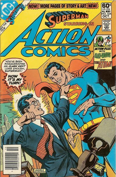 Action Comics, Vol. 1 #524B Newsstand Edition