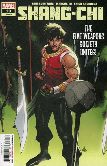 Shang-Chi, Vol. 2 #10A Regular Cover by Leinil Francis Yu
