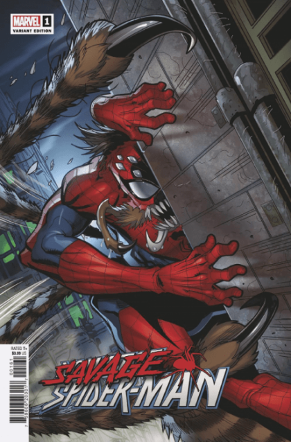 Savage Spider-Man #1F Logan Lubera Cover