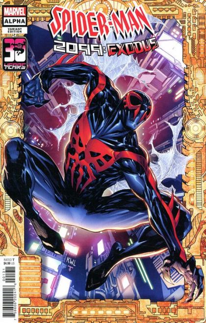 Spider-Man 2099: Exodus - Alpha #1C Ken Lashley 2099 Frame Cover