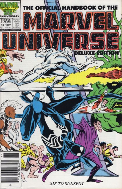 Official Handbook of the Marvel Universe: Deluxe Edition (Vol. 2) #12B Newsstand Edition