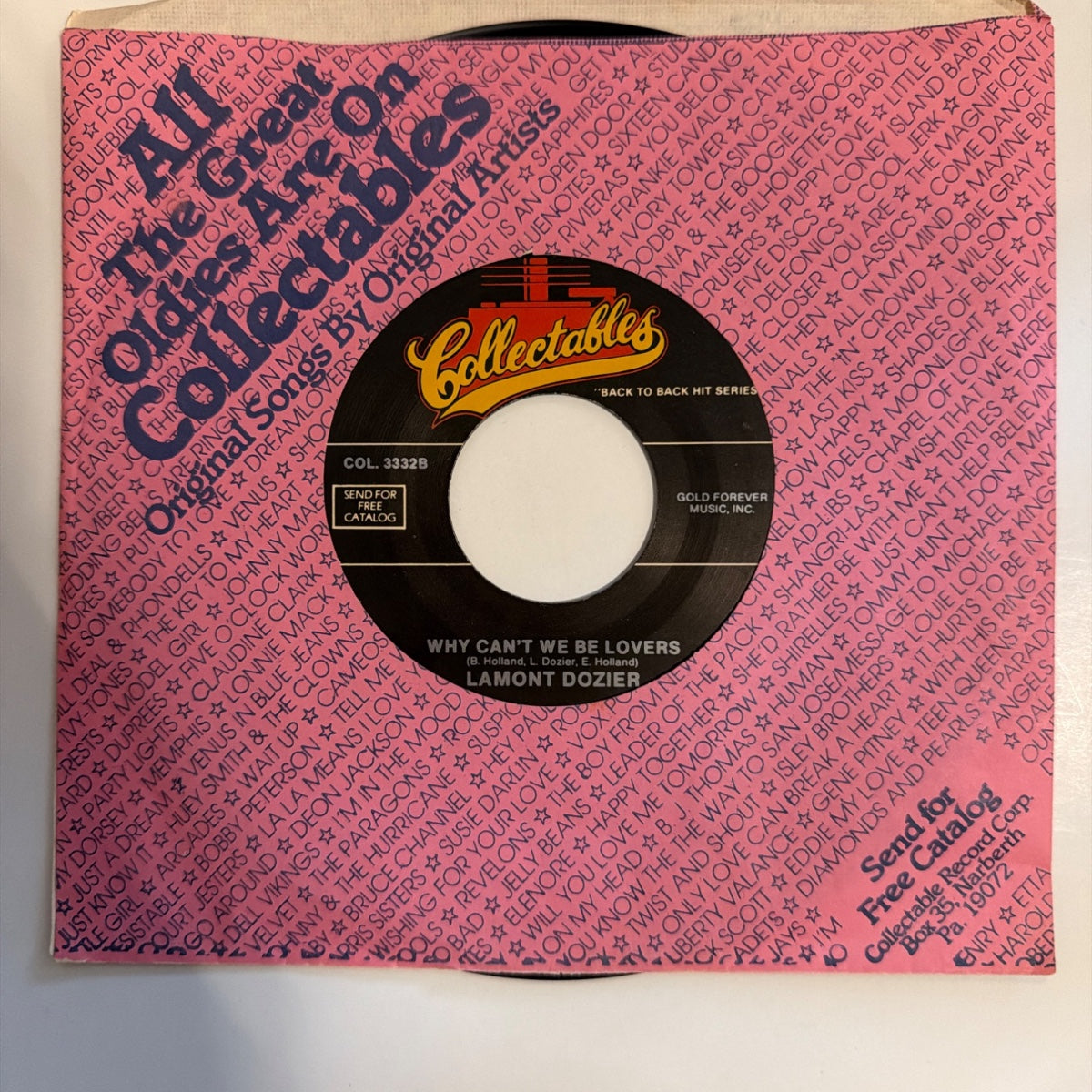Lamont Dozier - Why Can't We Be Lovers - Vinyl