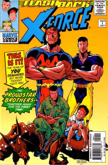 X-Force, Vol. 1 #-1A Direct Edition
