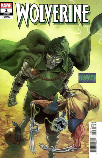 Wolverine, Vol. 8 #2C Francesco Mobili Doom Variant