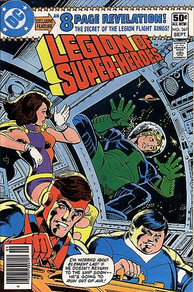 Legion of Super-Heroes, Vol. 2 #267B Mark Jewelers Variant