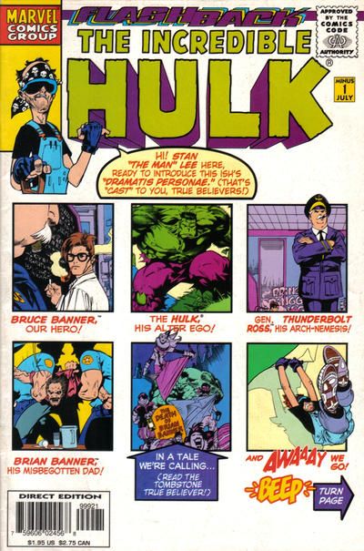 The Incredible Hulk, Vol. 1 #-1C Variant Cover