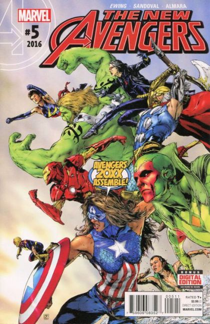 New Avengers, Vol. 4 #5A Oscar Jimenez Regular Cover