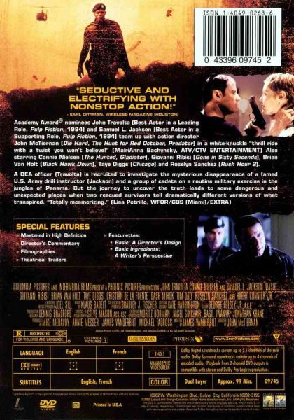 Basic (2003) - DVD