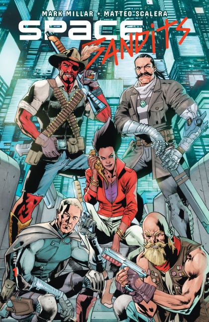 Space Bandits #1D Variant Bryan Hitch Cover