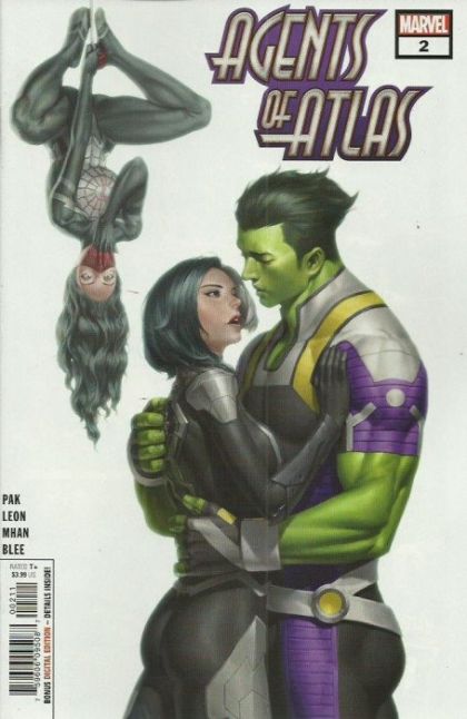 Agents of Atlas, Vol. 3 #2A Regular Junggeun Yoon Cover
