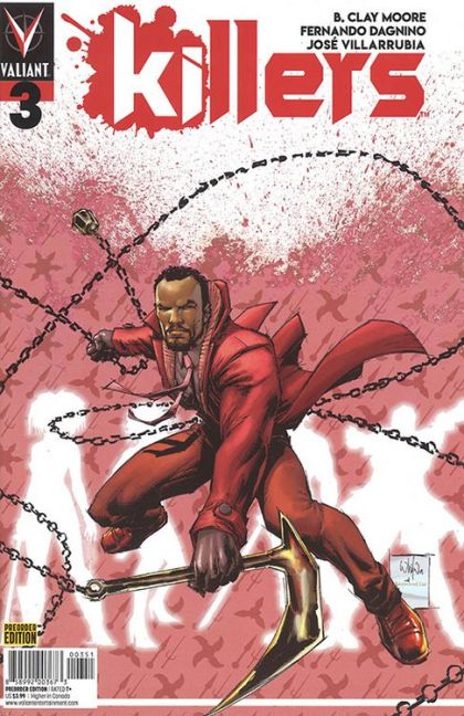 Killers (Valiant Entertainment) #3E Cvr E Pre-Order Var Portacio
