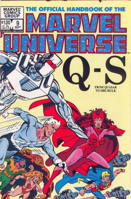 Official Handbook of the Marvel Universe, Vol. 1 #9A Direct Edition