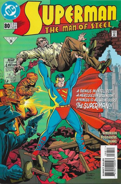 Superman: The Man of Steel #80A Direct Edition