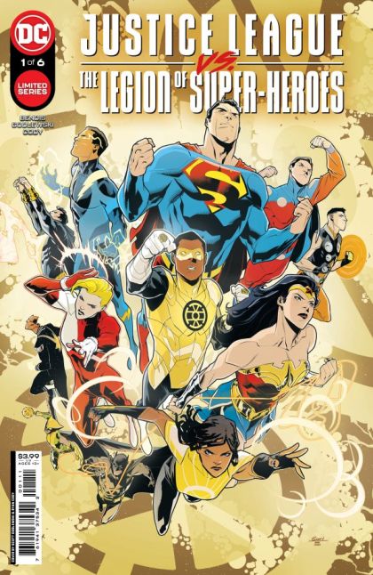 Justice League vs. The Legion of Super-Heroes #1A Scott Godlewski Regular