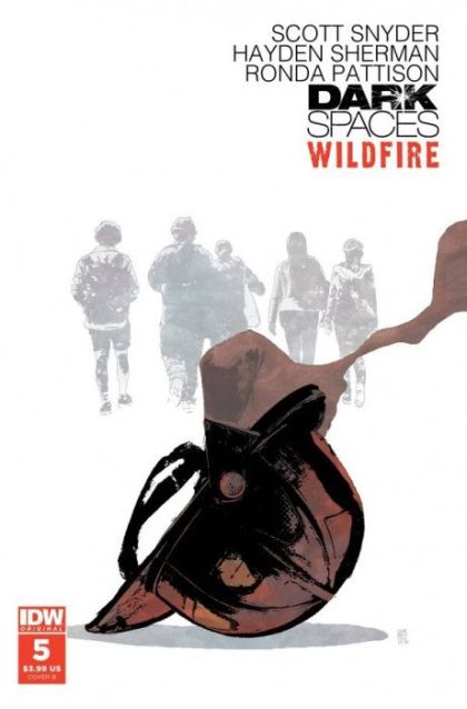 Dark Spaces: Wildfire #5B Andrea Sorrentino Cover