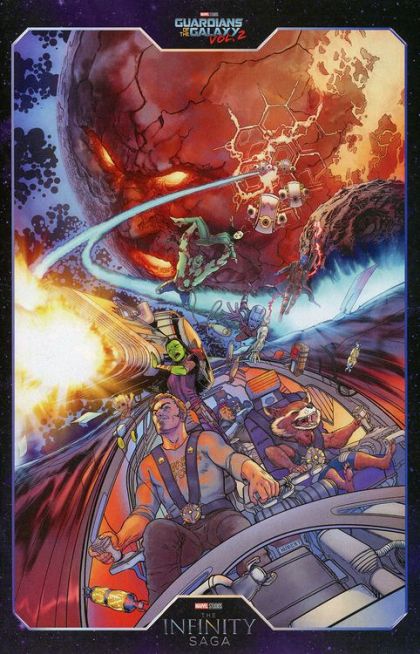 Guardians of the Galaxy, Vol. 7 #1E Aaron Kuder Infinity Saga Phase 3 Variant