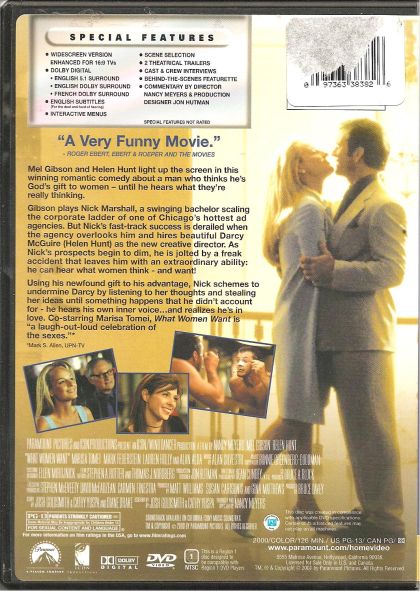 What Women Want (2000) Special Edition - DVD