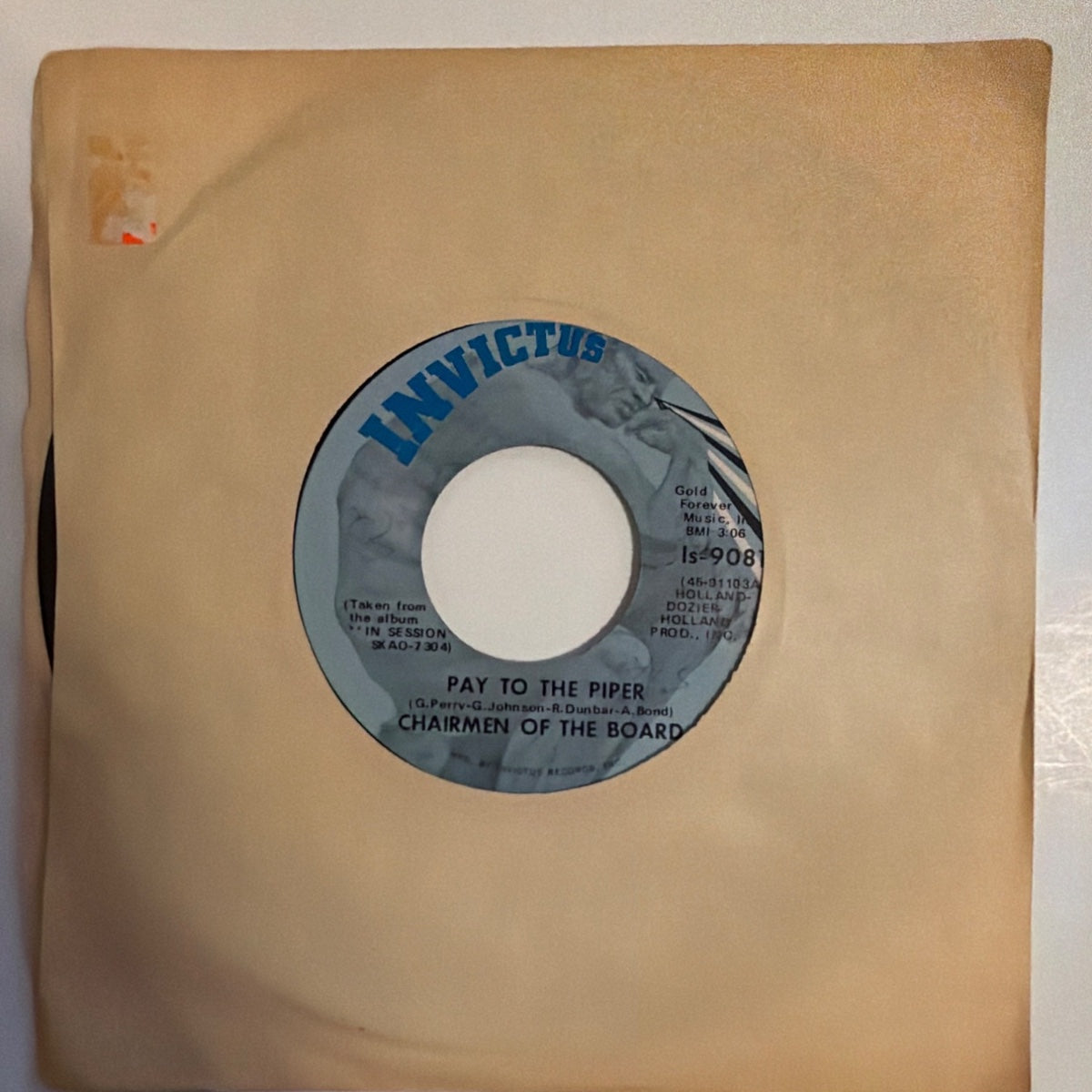 Chairmen Of The Board - Pay To The Piper (1970) - Vinyl