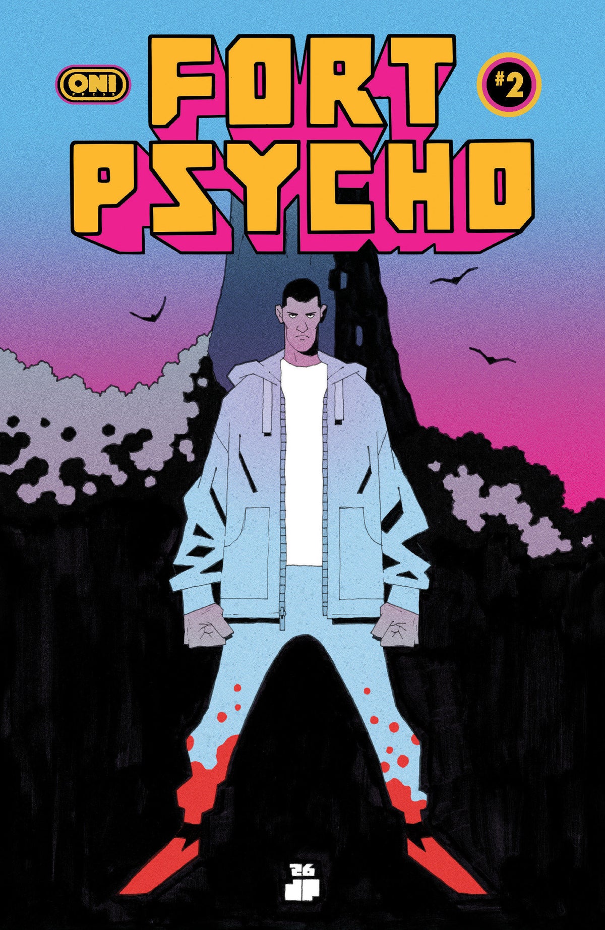 Fort Psycho #2 Cover D 1 in 10 Joe Palmer Variant