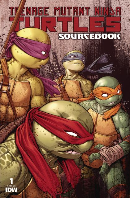 Teenage Mutant Ninja Turtles Sourcebook #1A Mateus Santolouco Regular
