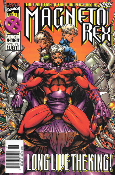 Magneto Rex #1B Newsstand Edition