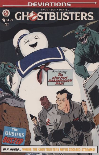Ghostbusters Deviations #1B Variant Dan Schoening Subscription Cover