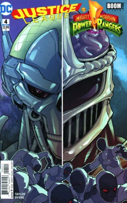 Justice League / Mighty Morphin Power Rangers #4 Karl Kerschl Regular