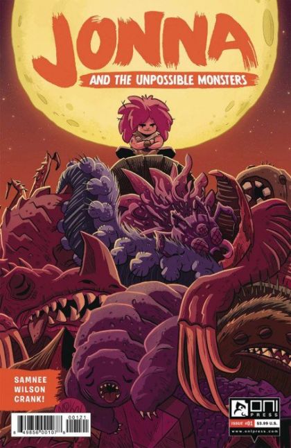 Jonna and the Unpossible Monsters #1B Cover B Variant Mike Maihack Cover
