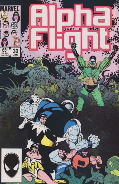 Alpha Flight, Vol. 1 #30A Direct Edition