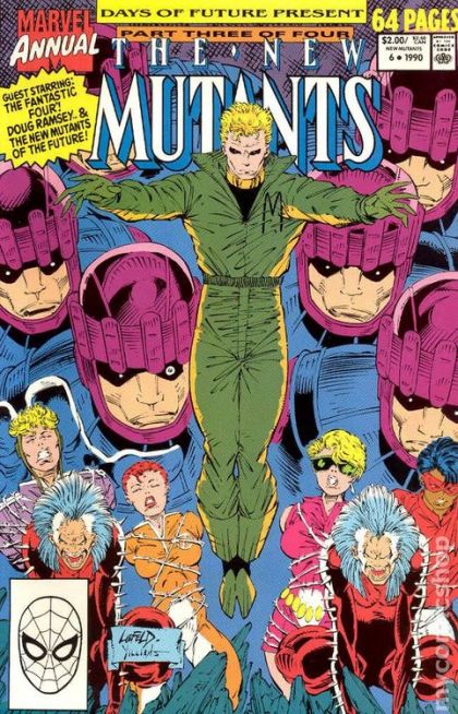 New Mutants, Vol. 1 Annual #6A Direct Edition