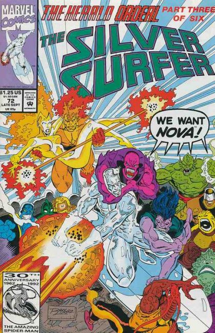 Silver Surfer, Vol. 3 #72A Direct Edition