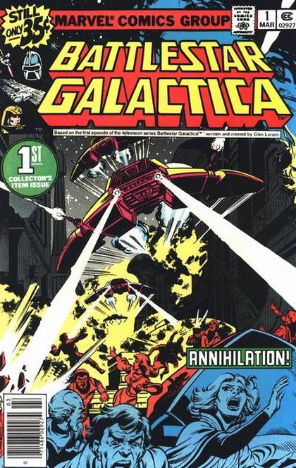 Battlestar Galactica, Vol. 1 (Marvel Comics) #1B Newsstand Edition