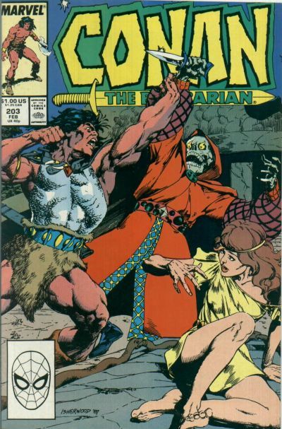 Conan the Barbarian, Vol. 1 #203A Direct Edition