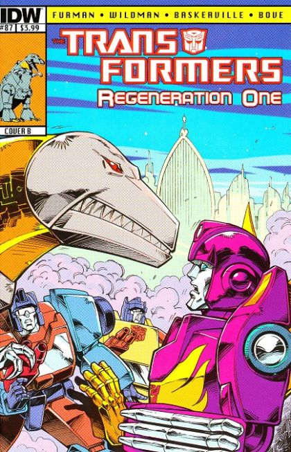 The Transformers: Regeneration One #87B 10 Copy Incentive